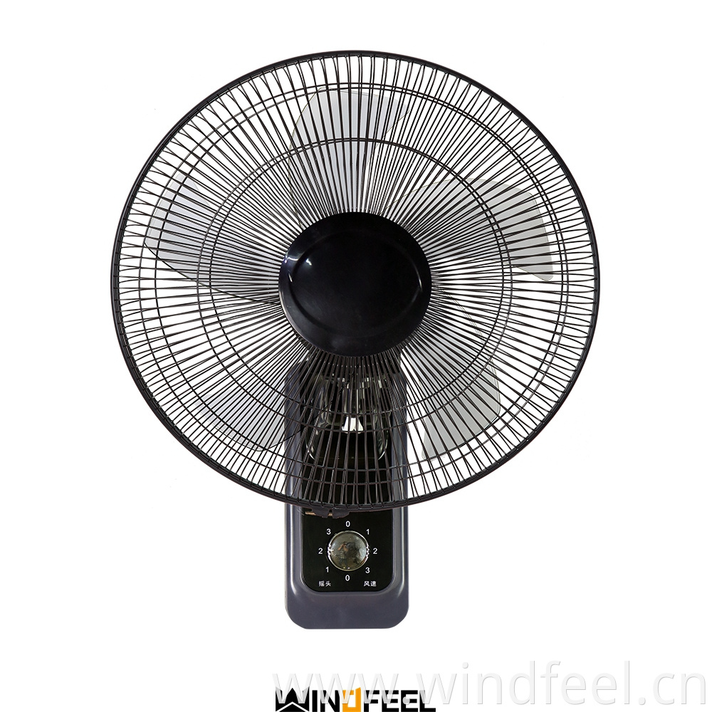 Wall mounted electric fans cheap price white indoor wall fan noiseless good brand electric wall fans for house